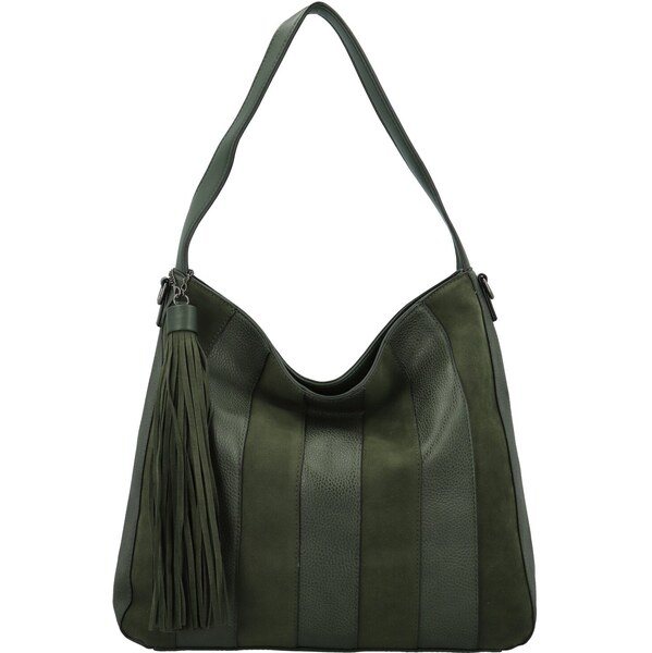 Dámska kabelka na rameno tmavo zelená - Maria C Raya zelená 65846000