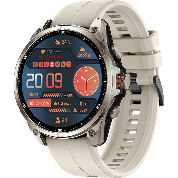 Madvell Onyx 3 s GPS platinové so silikónovým remienkom 65803597