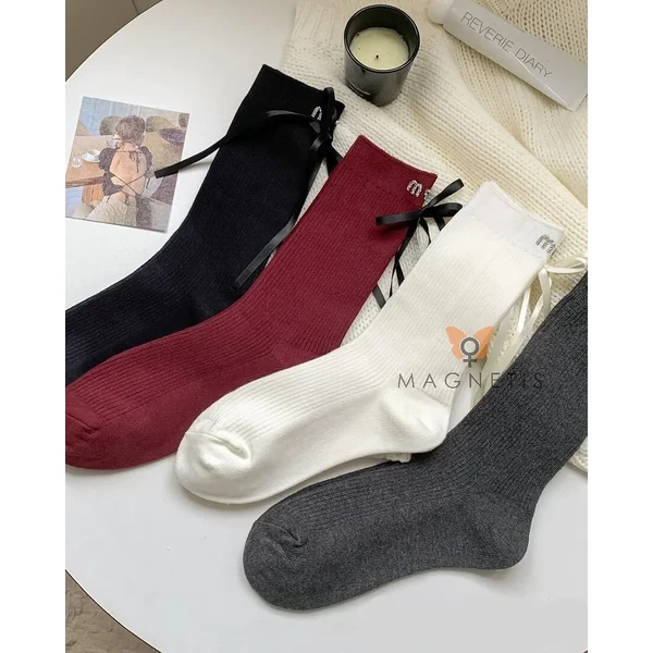 Ponožky s mašľou Magnetis CO5058 65973233