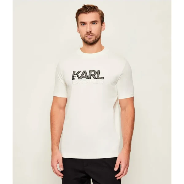 Karl Lagerfeld Tričko | regular fit | s prímesou vlny 65807093