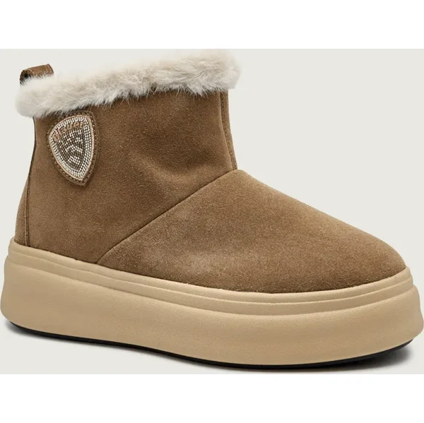 BLAUER Snehule EMERY02 | semiš | shearling 65802214