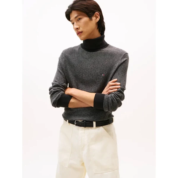 Tommy Hilfiger Rolák PIMA | regular fit | s prímesou kašmíru 65802264