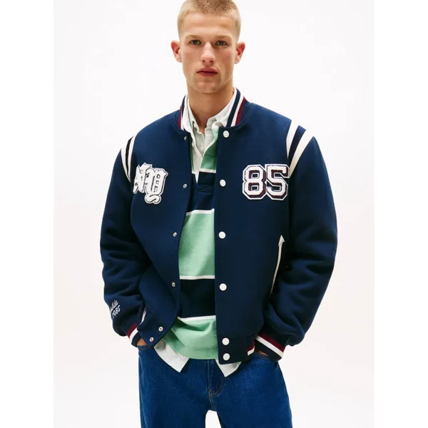 Tommy Jeans Bunda bomberka VARSITY | regular fit | s prímesou vlny 65802275