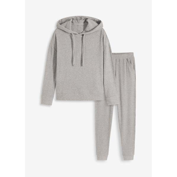 bonprix Domáce oblečenie z mäkkého vrúbkovaného materiálu, oversized, 65805862