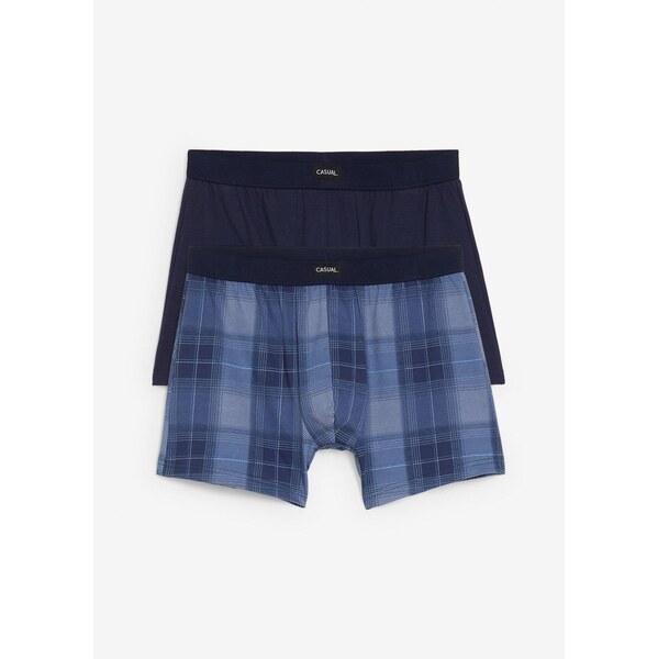 bonprix Midi boxerky, priliehavé, s bavlnou (2 ks v balení), farba 65810942