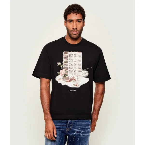 OFF-WHITE Tričko BUILDING SKATE | regular fit 65807131