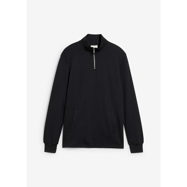 bonprix Mikina s praktickými vreckami a rovným lemom, z čistej bio 65806484