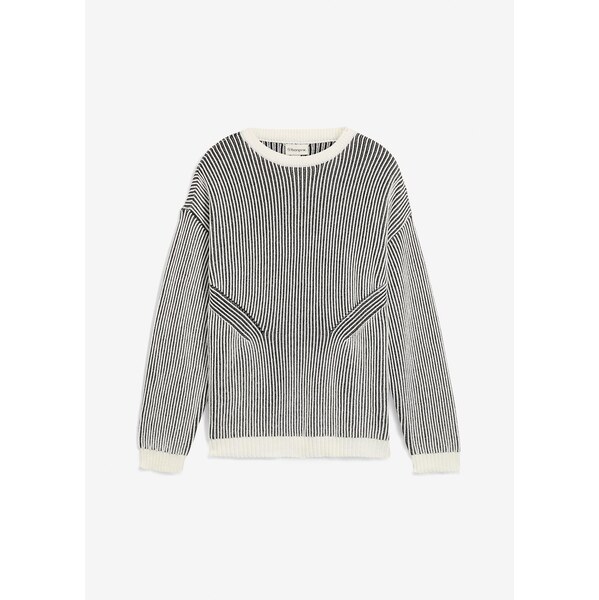 bonprix Pulóver z bavlneného mixu, Loose fit, farba čierna 65806476
