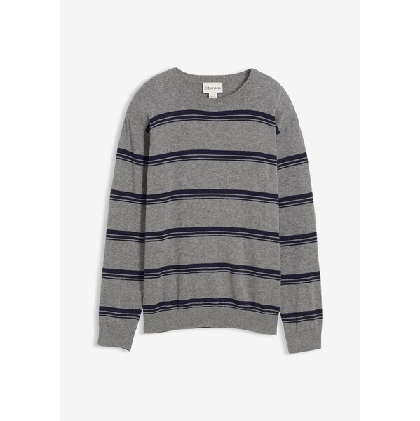 bonprix Jemne pletený pulóver z čistej recyklovateľnej bavlny, farba 65806668