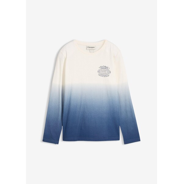 bonprix Tričko s dlhým rukávom z čistej bio bavlny, farba biela 65806770