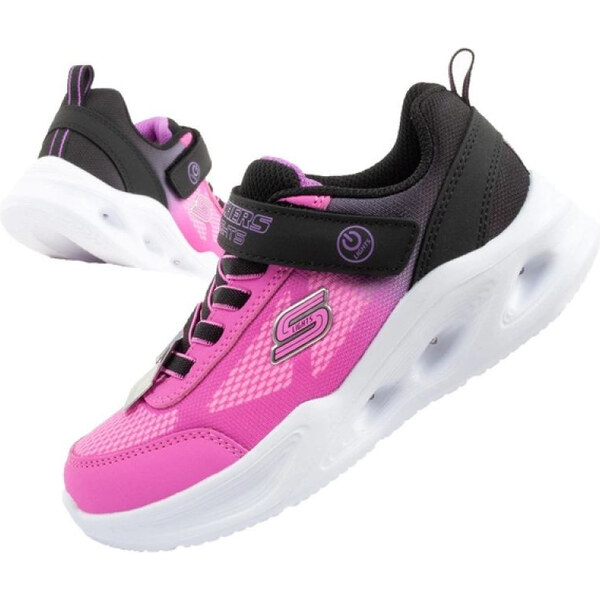 Skechers S Lights Topánky pre dievčatá Športové deti Pohodlné LED 65808015