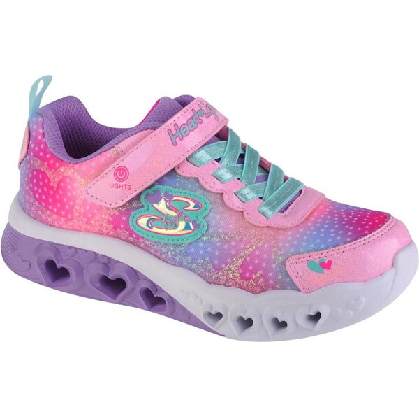 Skechers Flutter Heart Lights 302315L-PKMT Pink 30 65808094