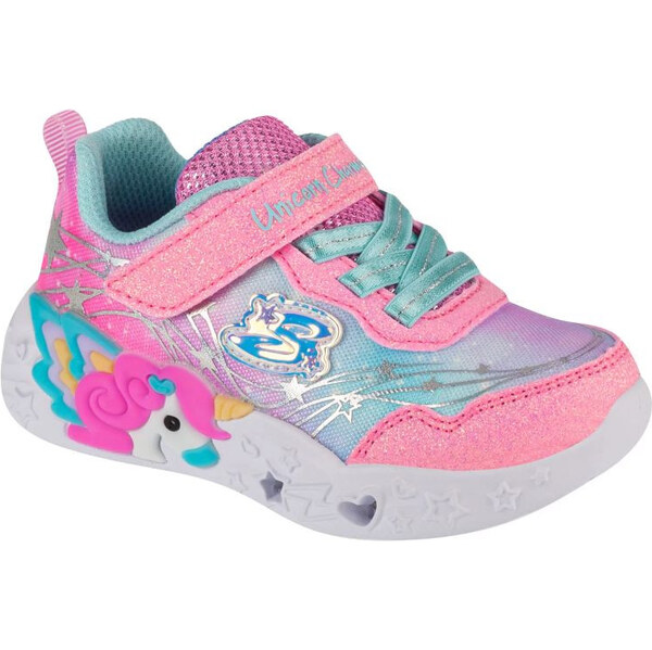 Skechers Unicorn Charmer - Lil Stellar 302694N-PKTQ Pink 22 65808107