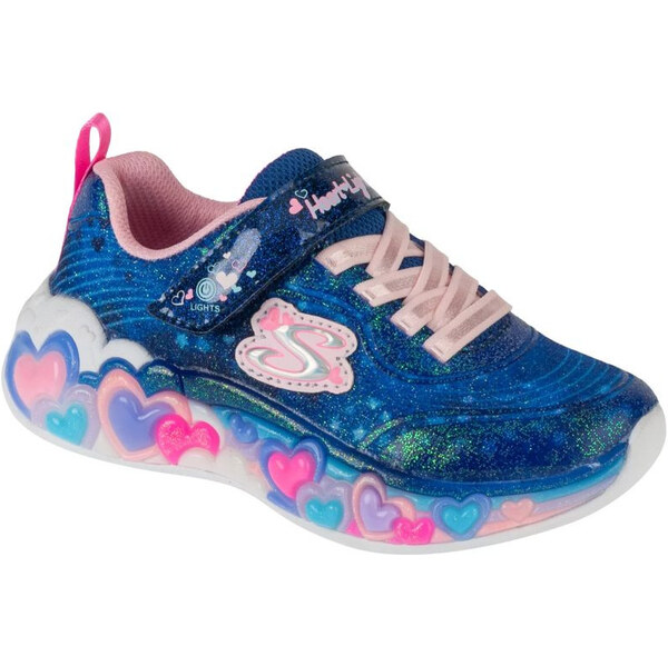 Skechers Eternal Heart Lights 302696L-NVMT Navy Blue 27 65808108