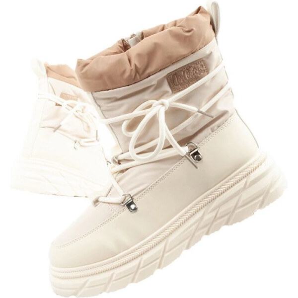 Lee Cooper dámska zimná športová obuv winter trekking insulated beige 65808312