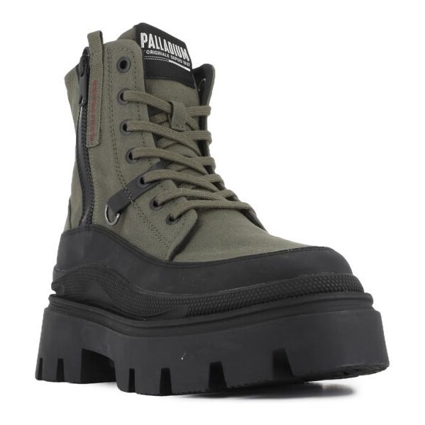 Palladium PALLASQUAD ZIP TX 99532-325 Olive Night 65808405