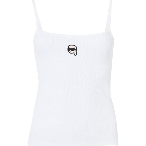 Karl Lagerfeld Top Ikon krémová / čierna / biela 62392266