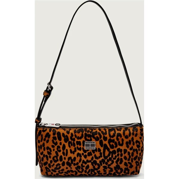 Tommy Jeans Kožená kabelka na rameno LEOPARD 65051639