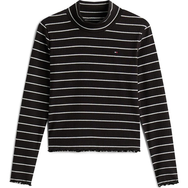 TOMMY HILFIGER Tričko čierna / biela 65812438