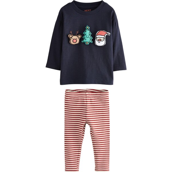 Next Set námornícka modrá / zelená / červená / biela 65887790