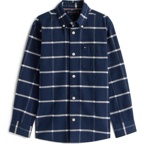 TOMMY HILFIGER Košeľa námornícka modrá / biela 65813347