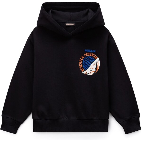 NAPAPIJRI Mikina Adige námornícka modrá / krvavo červená / čierna / 65815616