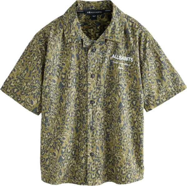 smALLSAINTS Košeľa Underground antracitová / olivová / svetlozelená 65893866