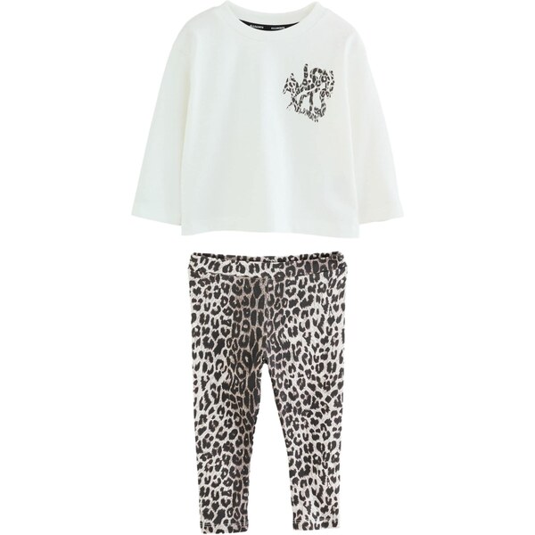 smALLSAINTS Set Orlando sivá / čierna / biela 65894001