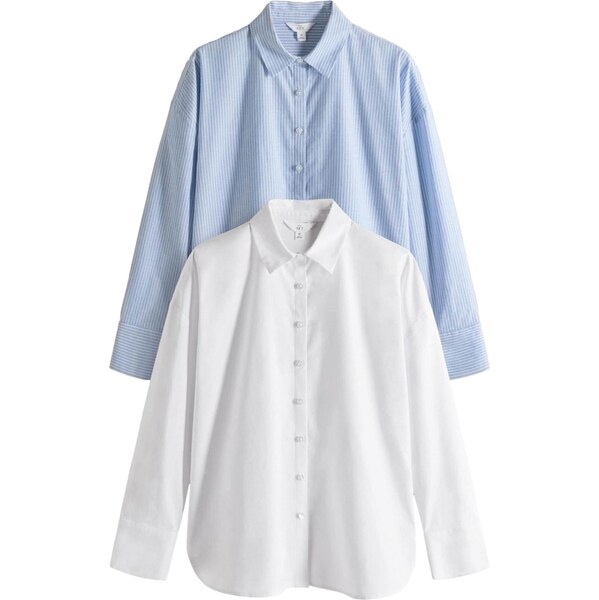 The Set Blúzka svetlomodrá / biela 65809653