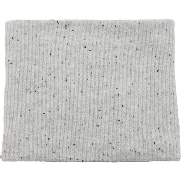 MANGO KIDS Šál sivá melírovaná 65817223