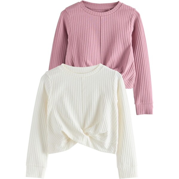 Next Tričko staroružová / biela 65886712