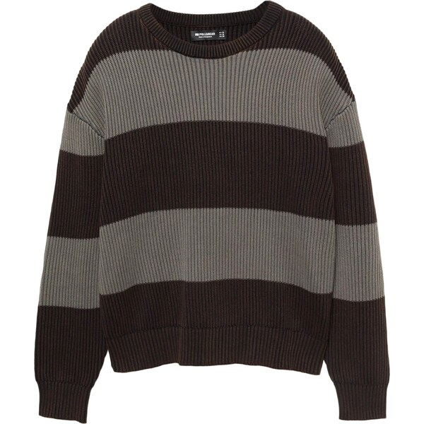 Pull&Bear Sveter sivá / antracitová 65896422