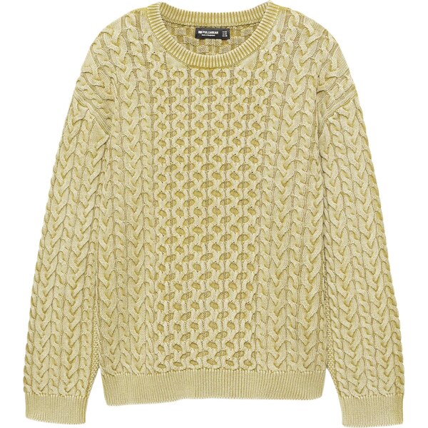 Pull&Bear Sveter kaki 65896417