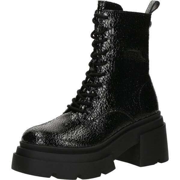 STEVE MADDEN Šnurovacie členkové čižmy Tossup čierna 65922740