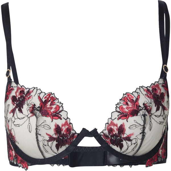 Bluebella Podprsenka Calista červená / čierna / biela 66009958