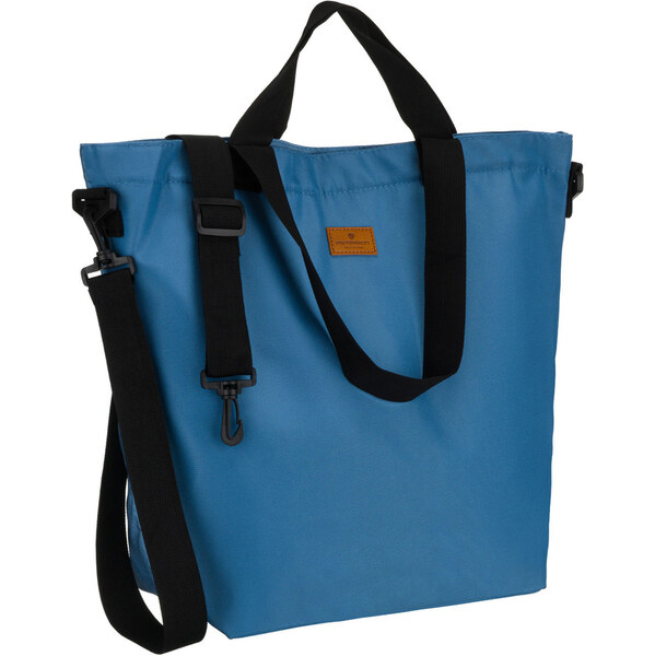 Peterson Svetlomodrá dámska taška shopper z polyesteru s odnímateľným 65817291