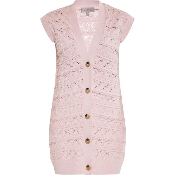 Gaya Pletená vesta rosé 65843398
