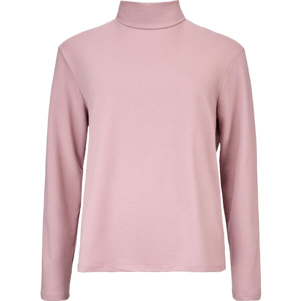 Vlnka Dámska bavlnená mikina s rolákom ružová veľkosti oblečenia XL 62211042