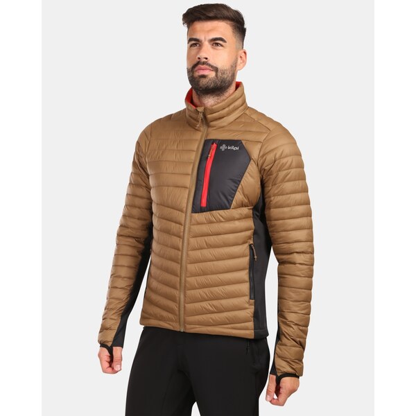 Pánska zateplená bunda Kilpi ACTIS-M hnedá 65821932
