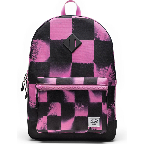 Herschel Heritage Youth Backpack Stencil Checker Opera Mauve 65914851