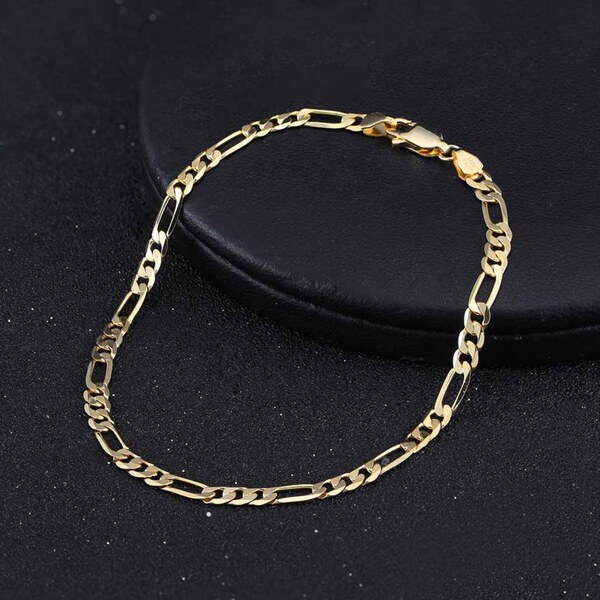 MAJYA Strieborný náramok NOEL 19 cm | šírka 5 mm pozlátený 11906 65856833