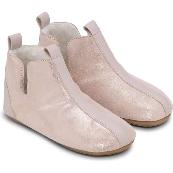 Bundgaard Toto zateplené barefoot topánočky / Rose Glitter 65842448