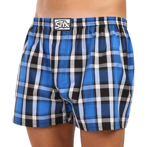 Pánske trenky Styx klasická guma nadrozmer viacfarebné (E1109) 4 65826843