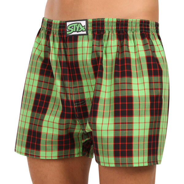 Pánske trenky Styx klasická guma nadrozmer viacfarebné (E1105) 4 65826847