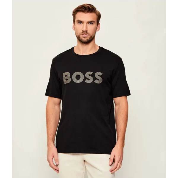 BOSS GREEN Tričko Logo Future | regular fit | pima 65827738