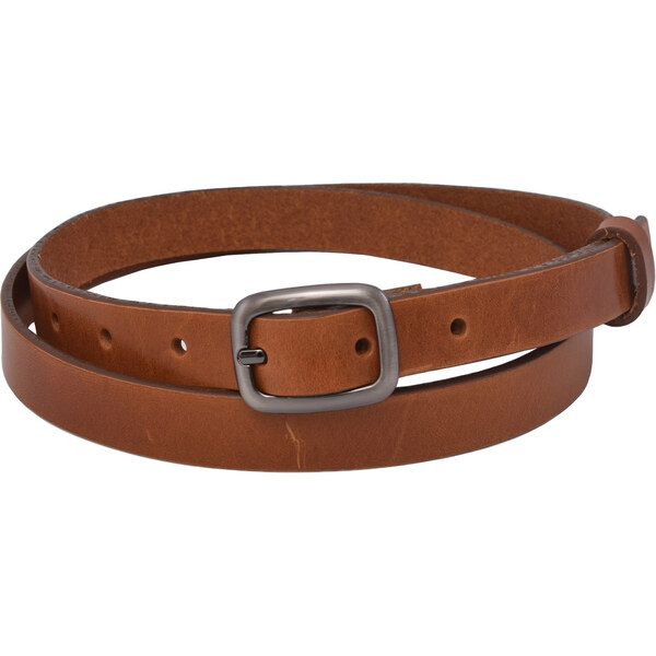 Mercucio Kožený dámsky opasok 722-20-33 koňak pracka Jolana 65829034