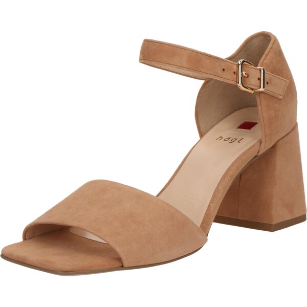 Högl Sandále BEATRICE farba ťavej srsti 66105101