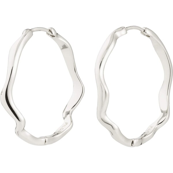 Pilgrim Náušnice Larkin strieborná 65835410