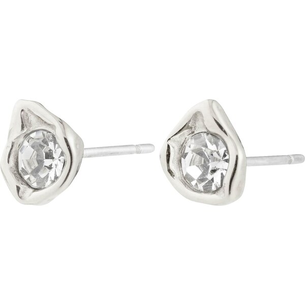 Pilgrim Náušnice Kota strieborná 65835422