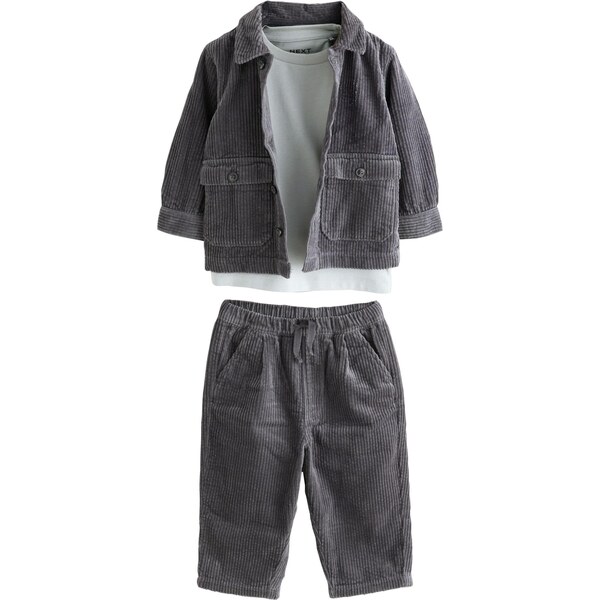 Next Set čadičová / šedobiela 65891755